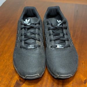 Adidas ZX Flux Black on Black Running Shoes